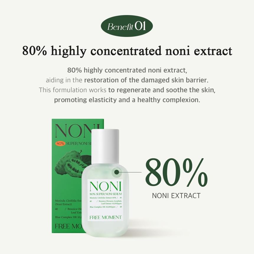 FREE MOMENT - 80% Super Noni Serum [30ml]