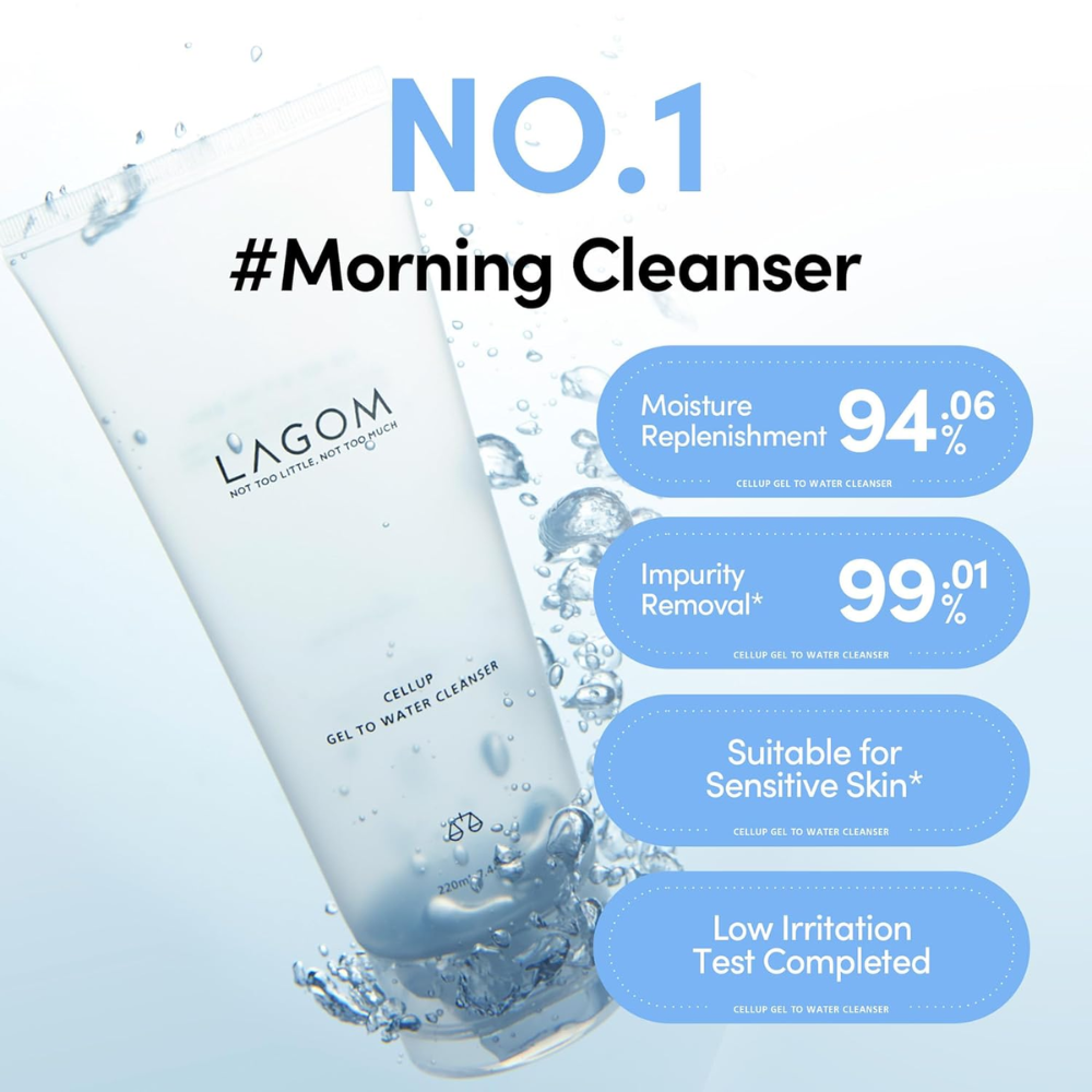 LAGOM - Cellup Gel to Water Cleanser [170ml]