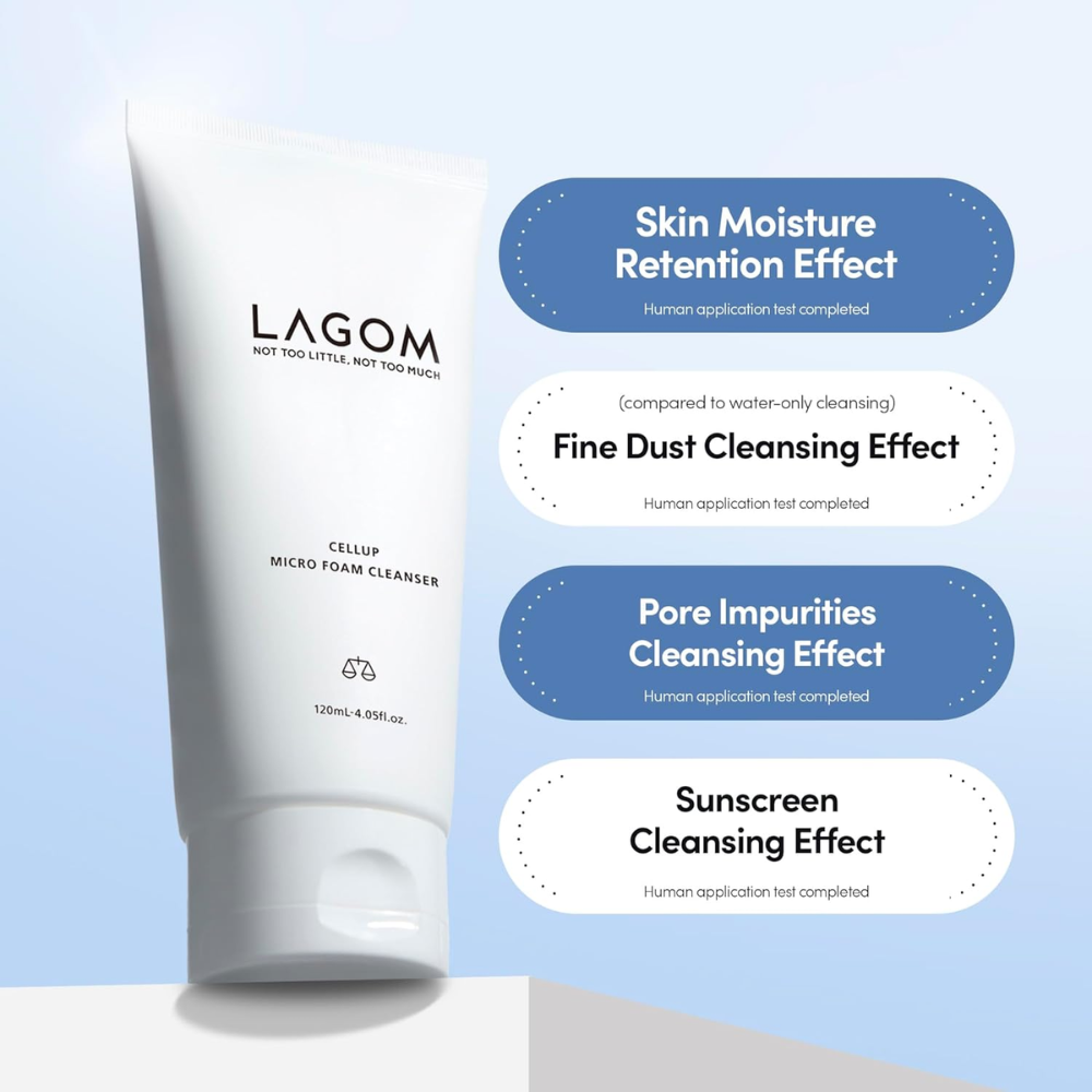 LAGOM - Cellup Micro Foam Cleanser [120ml]