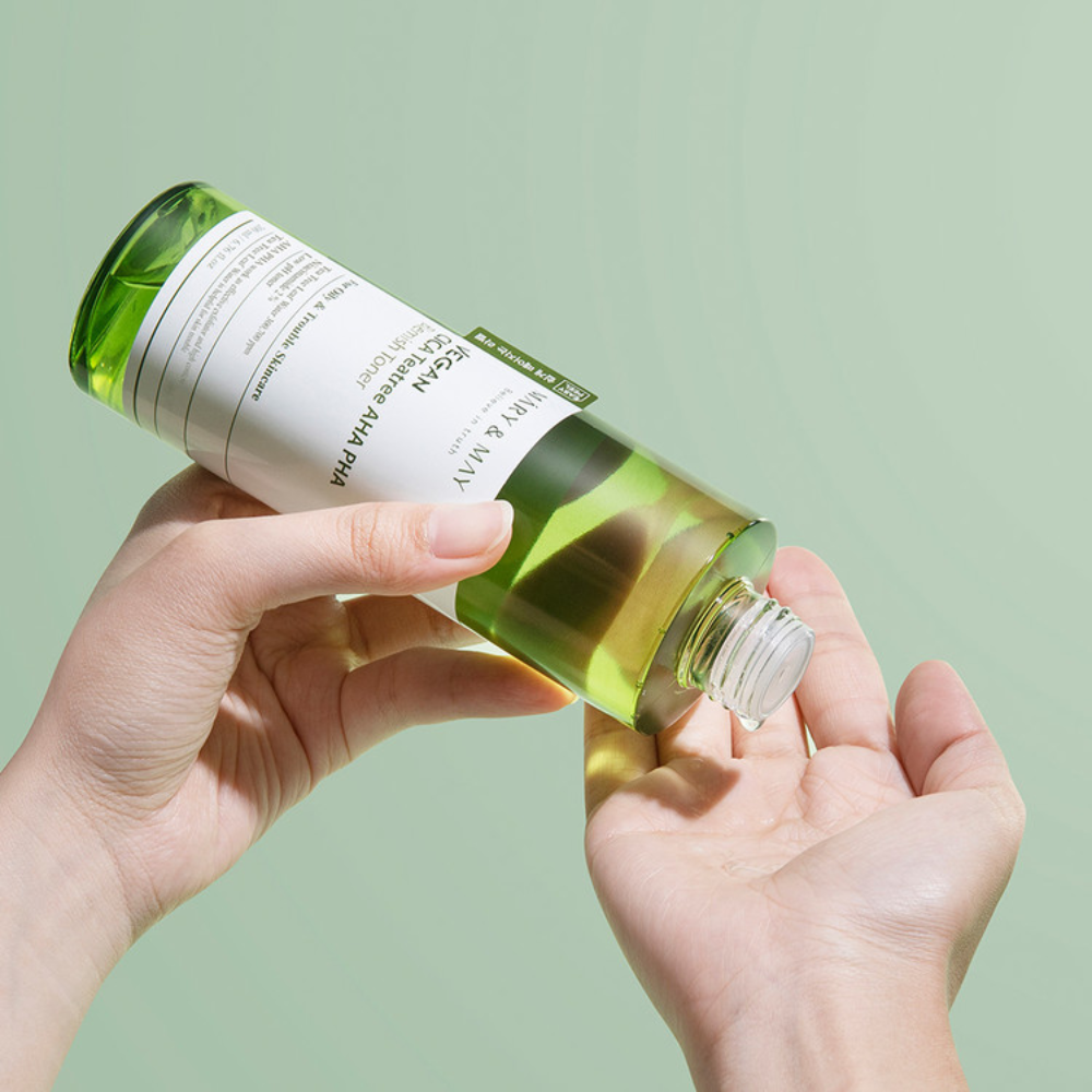 MARY&MAY - Vegan Cica Teatree AHA PHA Blemish Toner [200ml]