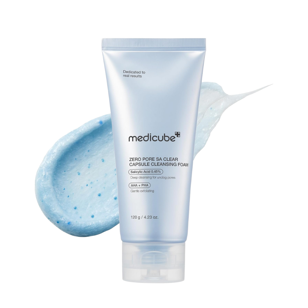 MEDICUBE - Zero Pore SA Clear Capsule Cleansing Foam [120g]