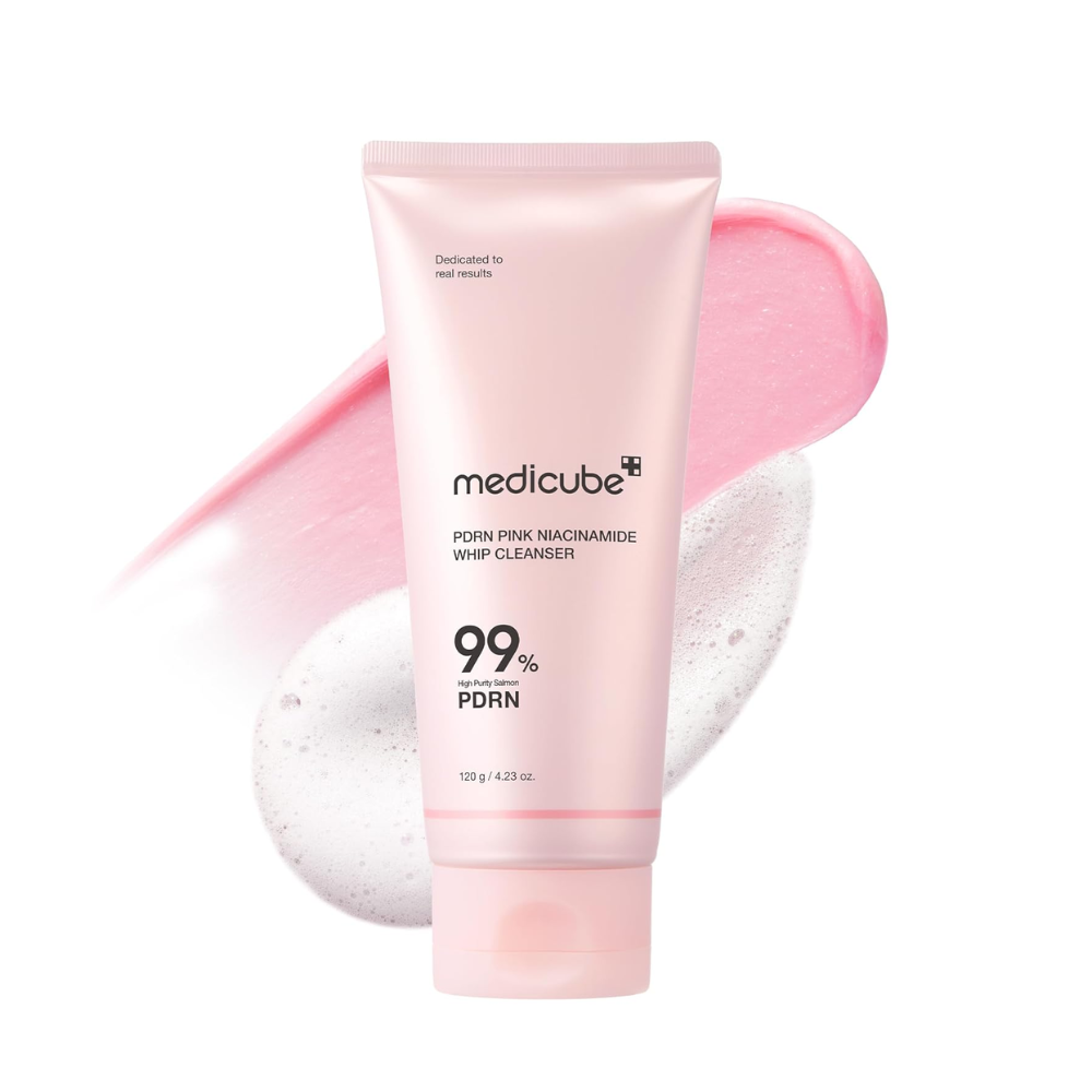 MEDICUBE - PDRN Pink Niacinamide Whip Cleanser [120g]