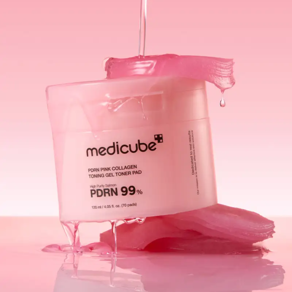 MEDICUBE - PDRN Pink Collagen Toning Gel Toner Pad [70 pads]
