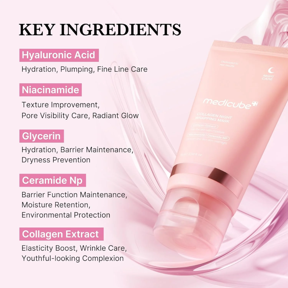 MEDICUBE - Collagen Night Wrapping Mask [75ml]