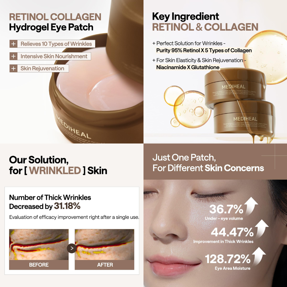 MEDIHEAL - Eye Ampoule Patch [60pcs]