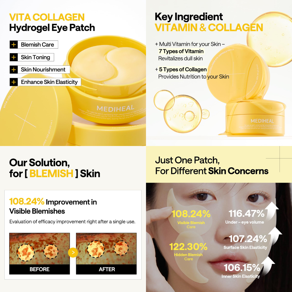 MEDIHEAL - Eye Ampoule Patch [60pcs]