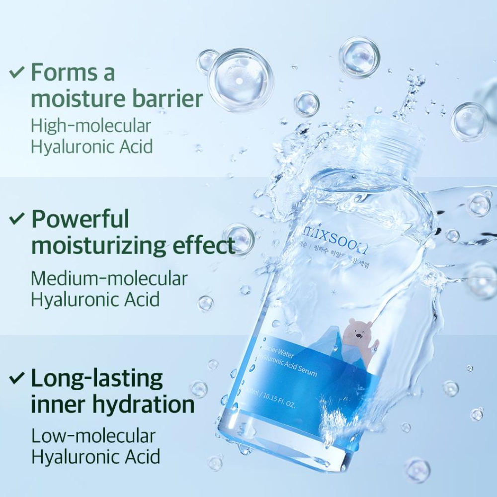 MIXSOON - Glacier Water Hyaluronic Acid Serum [300ml]