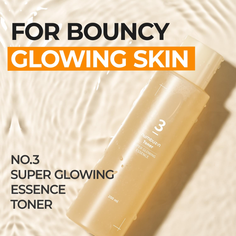 NUMBUZIN - No.3 Super Glowing Essence Toner [200ml]