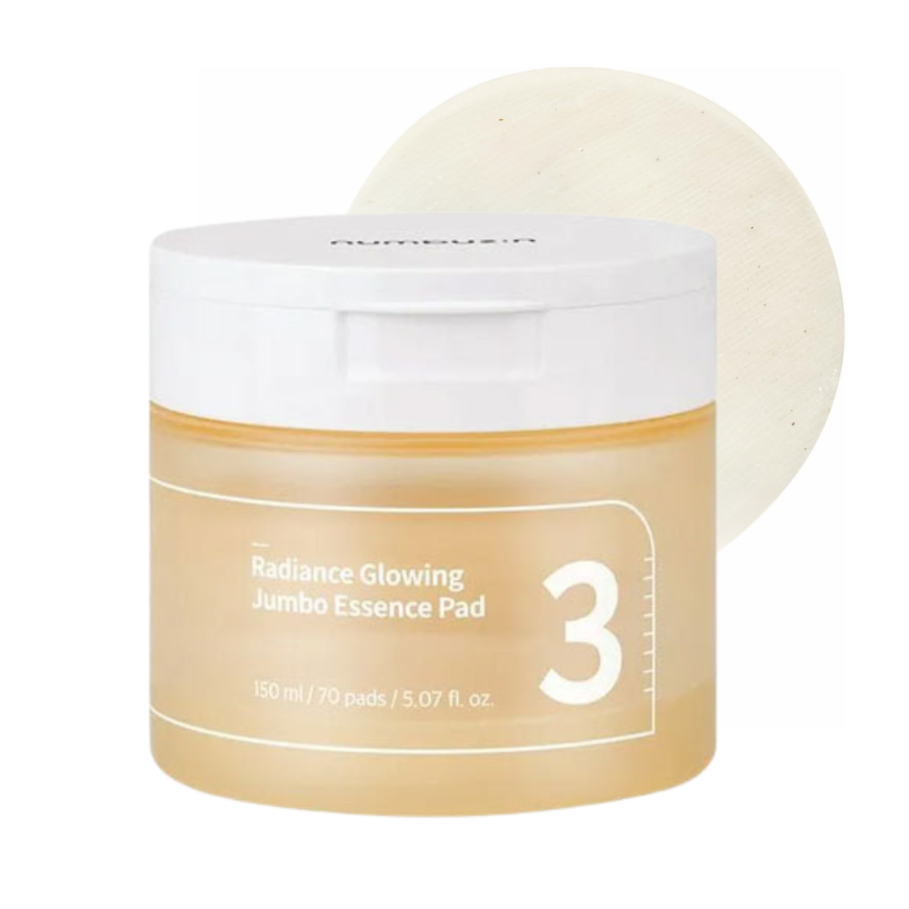 NUMBUZIN - No.3 Radiance Glowing Jumbo Essence Pad [70 pads]