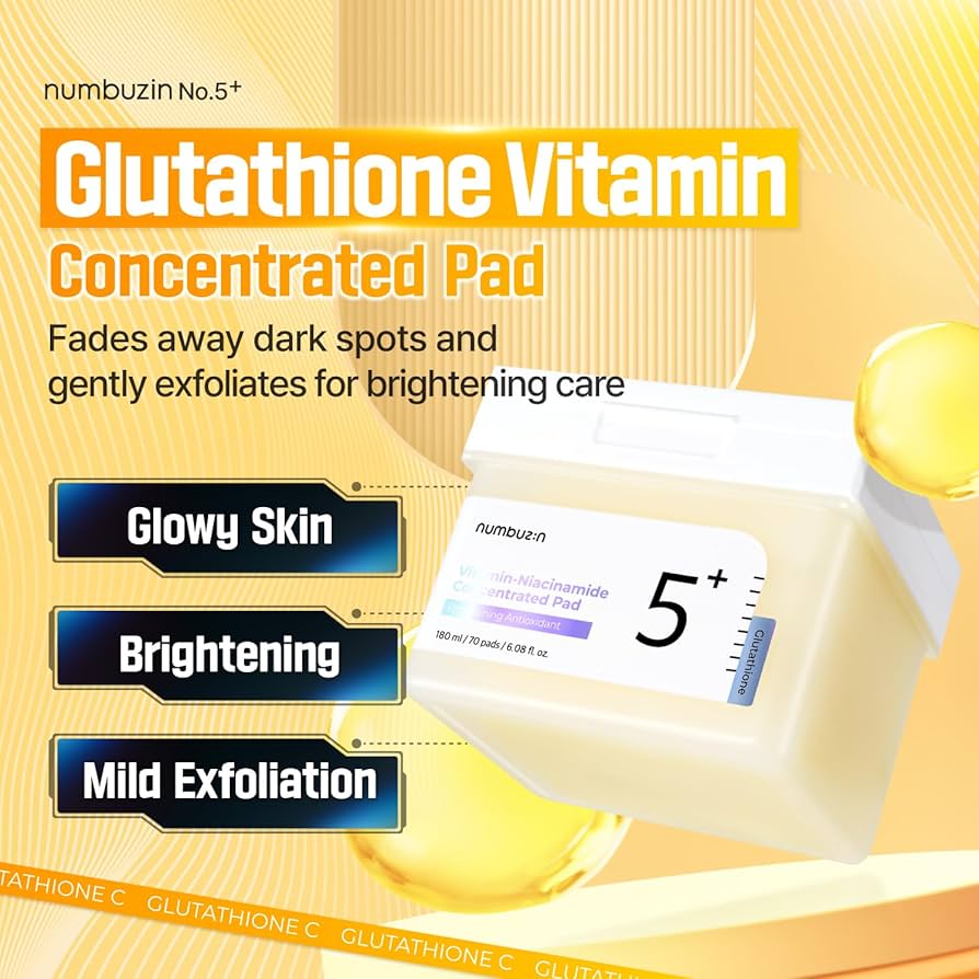 NUMBUZIN - No.5 Vitamin-Niacinamide Concentrated Pad [70 pads]