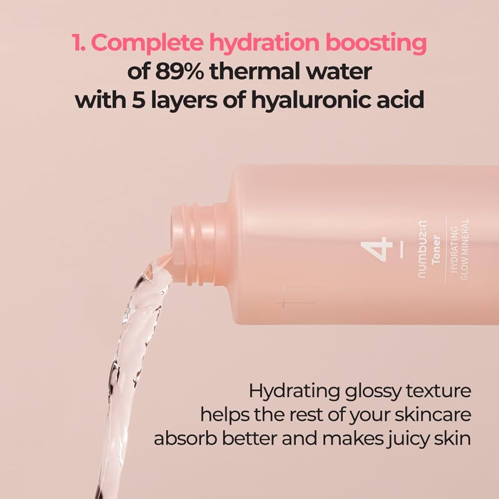 NUMBUZIN - No.4 Hydrating Glow Mineral Toner [200ml]