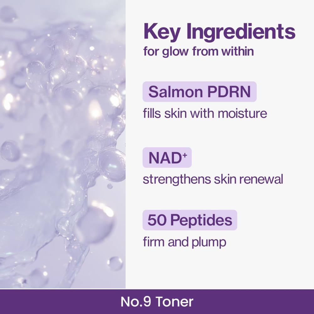 NUMBUZIN - No.9 NAD+ PDRN Glow Boosting Toner [150ml]