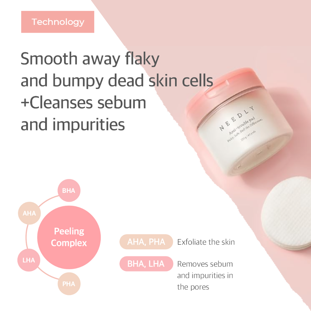 NEEDLY - Anti Trouble Toner Pad [60 pads]