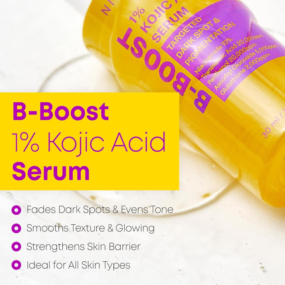NINELESS - B-Boost 1% Kojic Acid Serum [30ml]