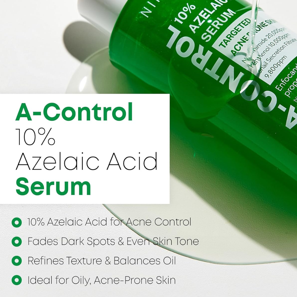 NINELESS - A-Control 10% Azelaic Acid Serum [30ml]