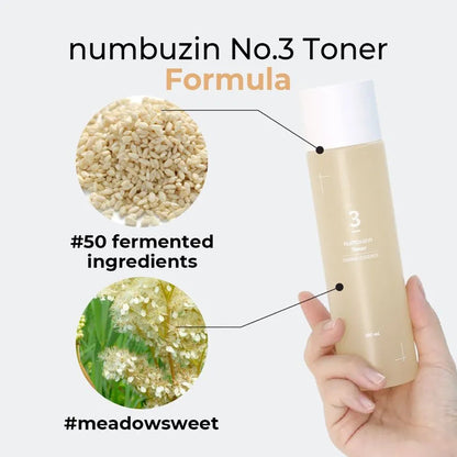 NUMBUZIN - No.3 Super Glowing Essence Toner [200ml]