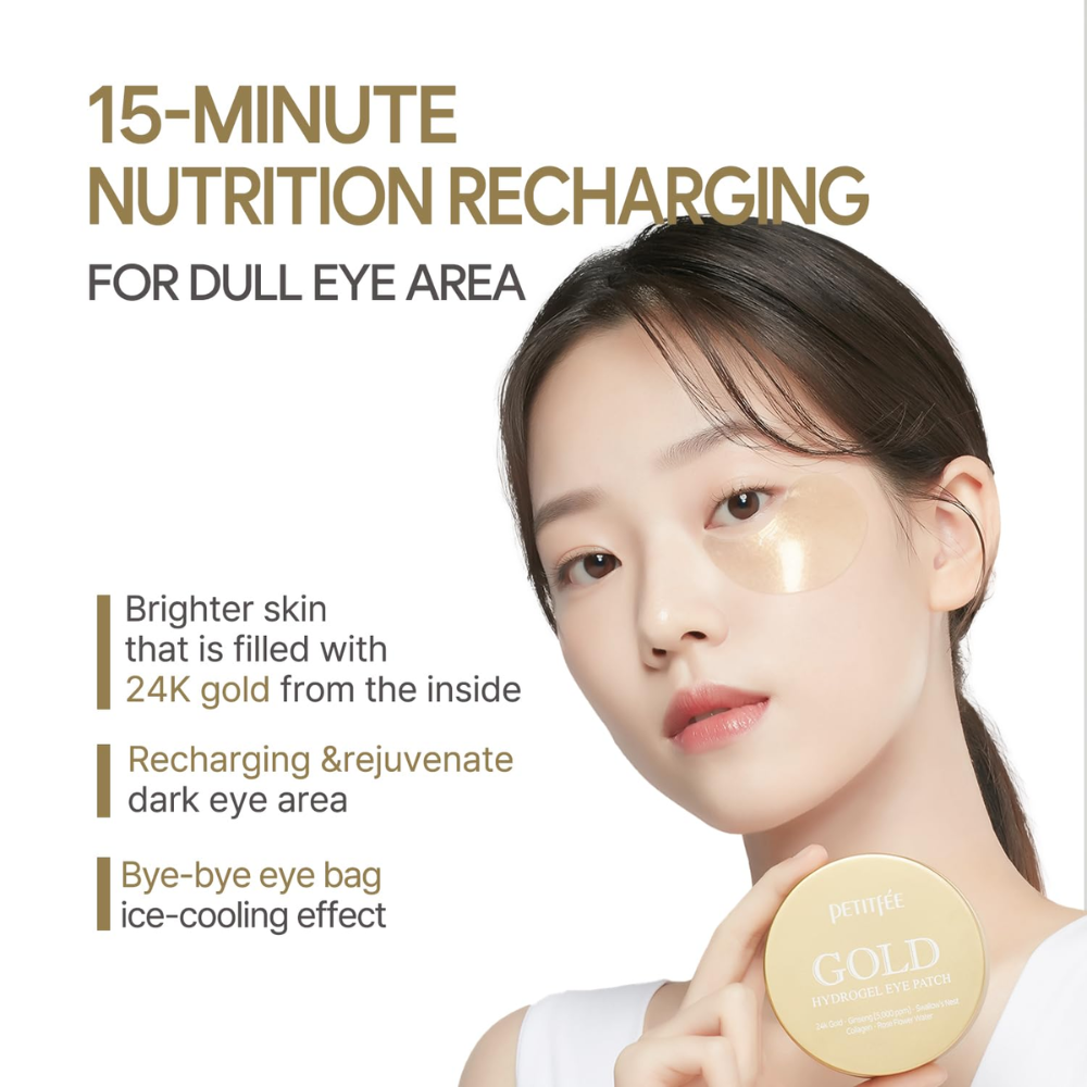 PETITFEE - Gold Hydrogel Eye Patch [60pcs]