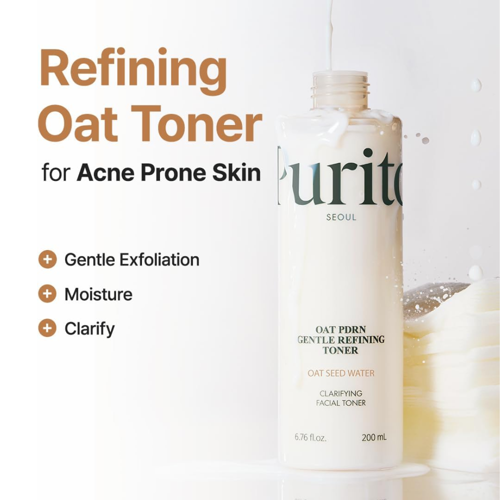 PURITO - Oat PDRN Gentle Refining Toner [200ml]