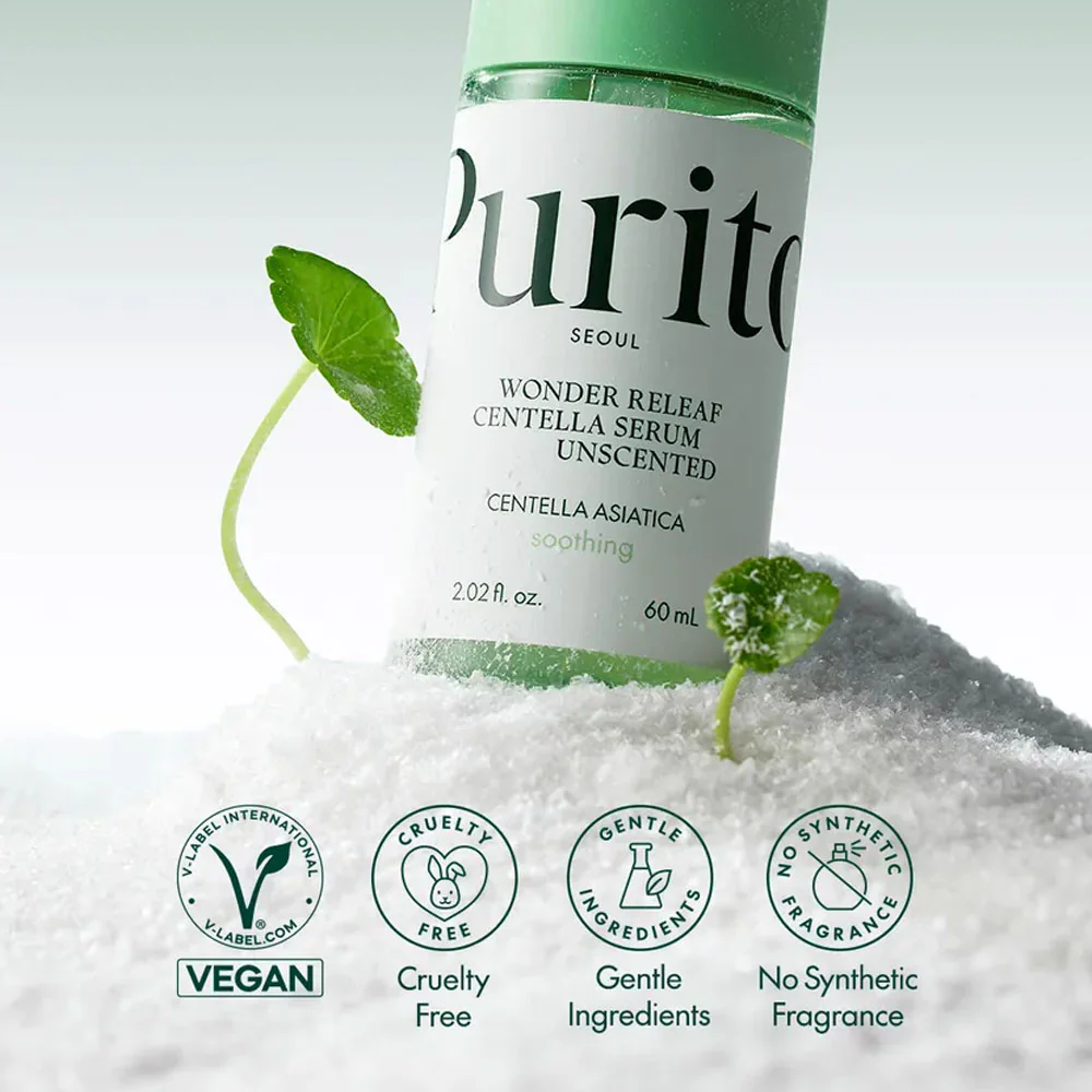 PURITO SEOUL - Wonder Releaf Centella Serum Unscented [60ml]