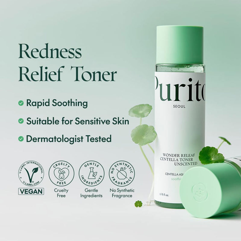 PURITO SEOUL - Wonder Releaf Centella Toner Unscented [200ml]