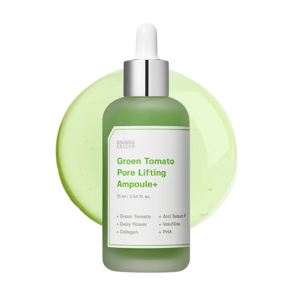 SUNGBOON EDITOR - Green Tomato Pore Lifting Ampoule+ Jumbo [75ml]