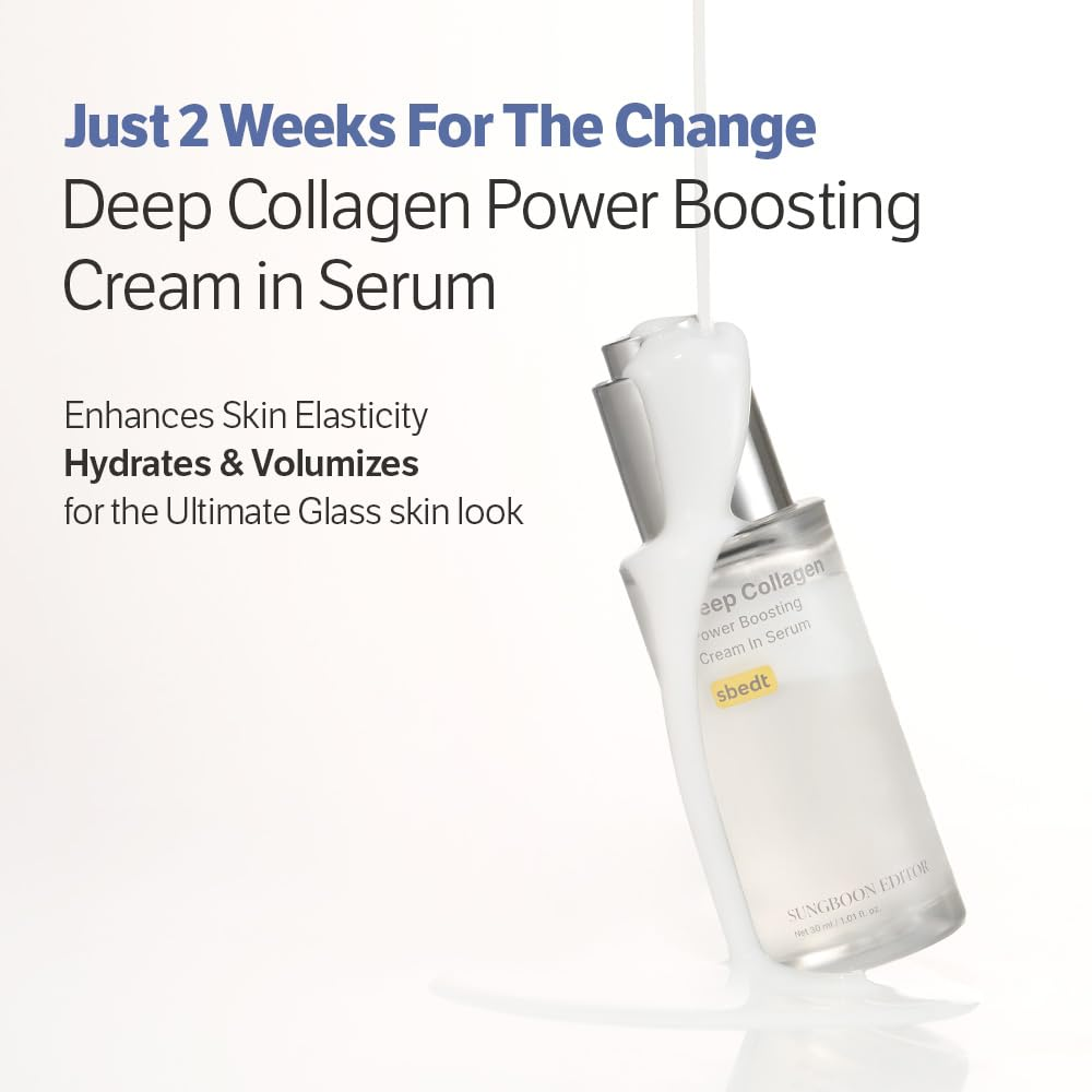 SUNGBOON EDITOR - Deep Collagen Power Boosting Cream In Serum [30ml]