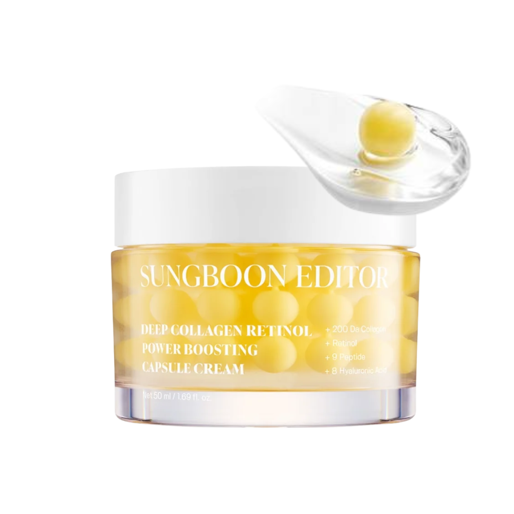 SUNGBOON EDITOR - Deep Collagen Retinol Power Boosting Capsule Cream [50ml]