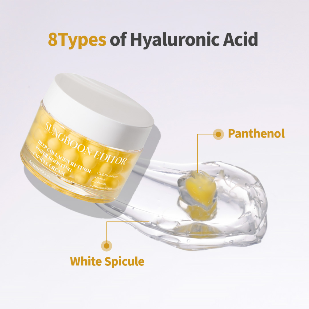 SUNGBOON EDITOR - Deep Collagen Retinol Power Boosting Capsule Cream [50ml]