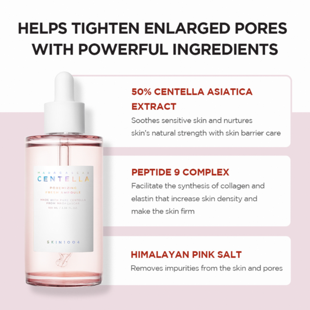 SKIN1004 - Madagascar Centella Poremizing Fresh Ampoule [100ml]