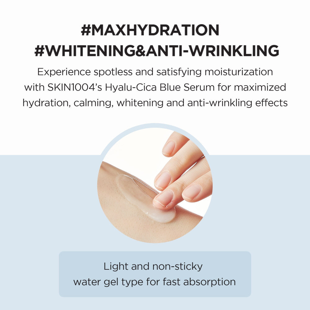 SKIN1004 - Madagascar Centella Hyalu-Cica Blue Serum [50ml]