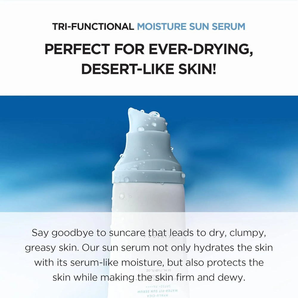 SKIN1004 - Madagascar Centella Hyalu-Cica Water-Fit Sun Serum [50ml]