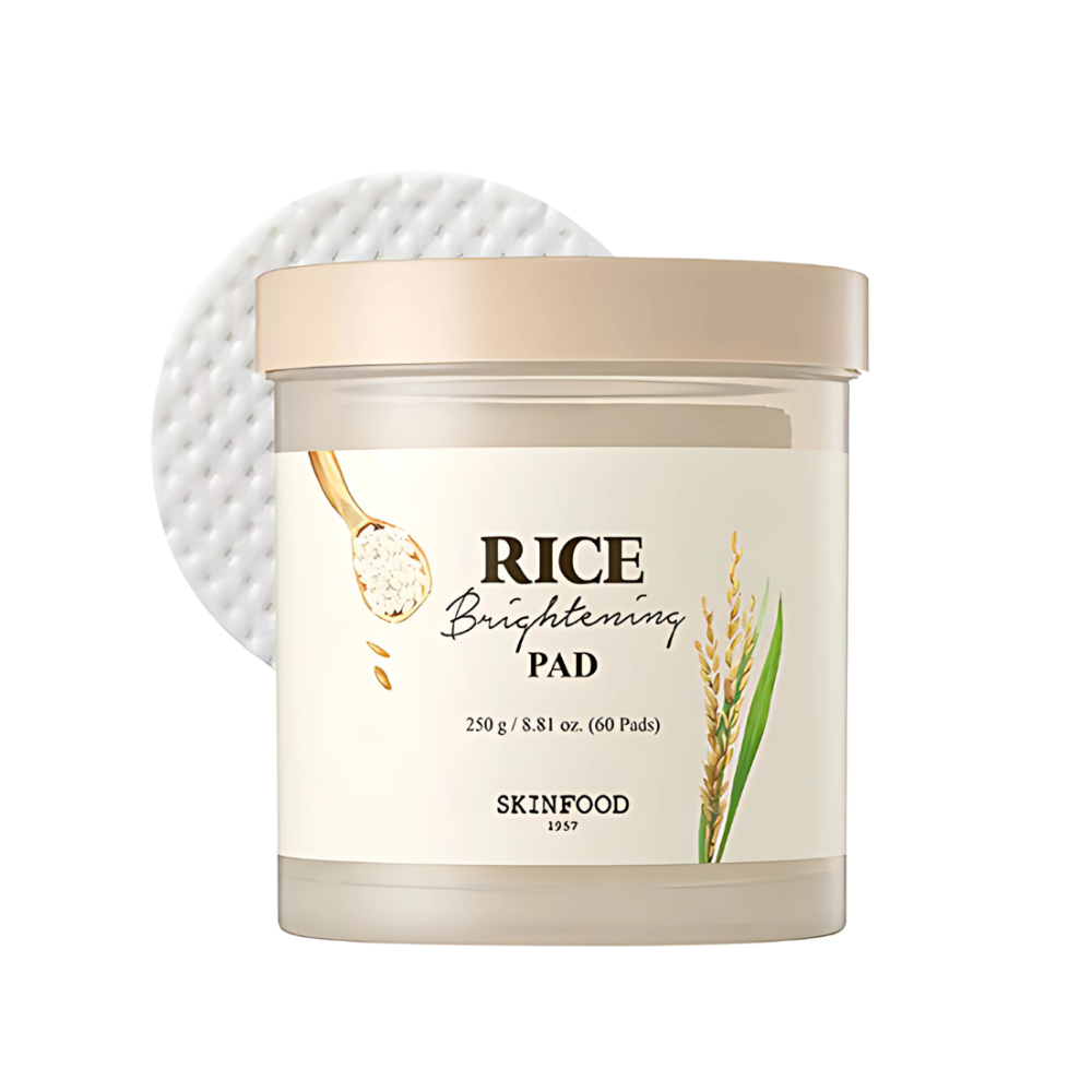 SKINFOOD - Rice Brightening Pad [60 pads]