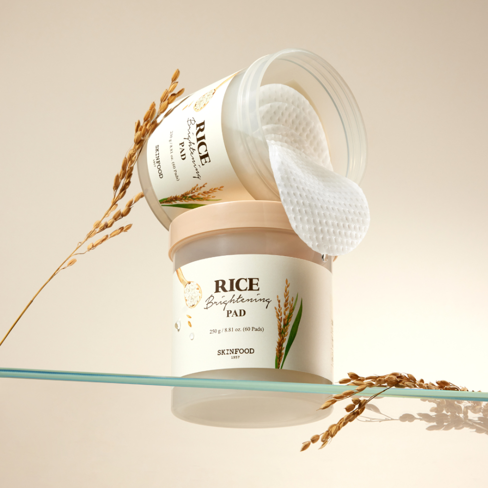 SKINFOOD - Rice Brightening Pad [60 pads]