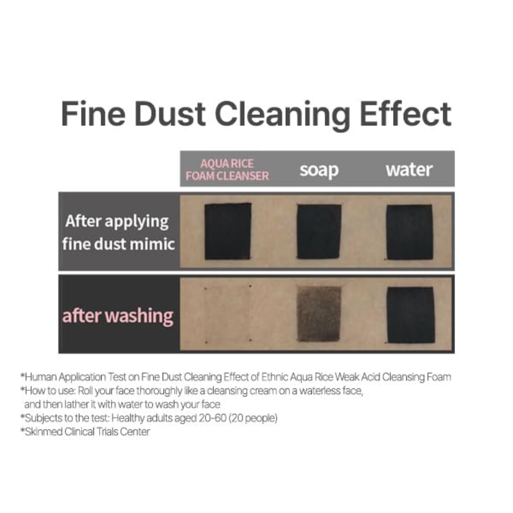 S.NATURE - Aqua Rice Foam Cleanser [160ml]
