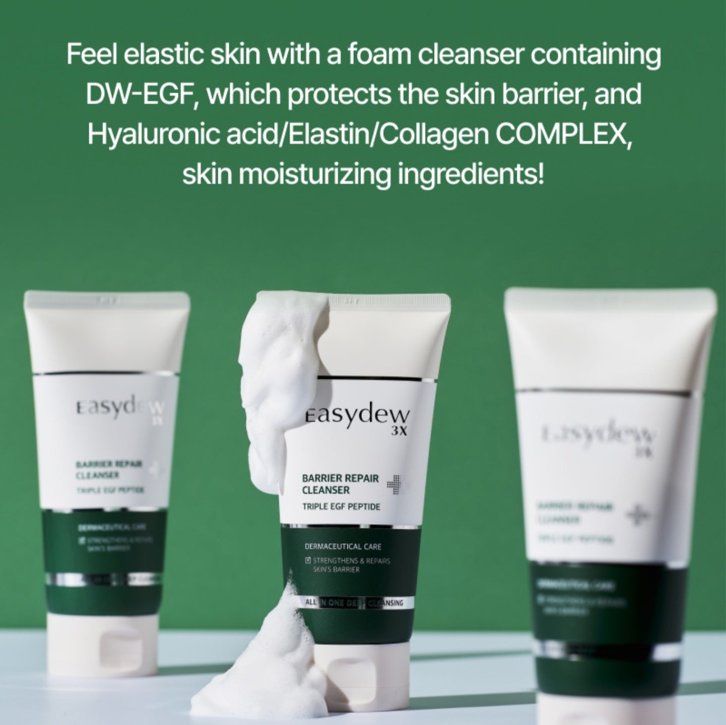 EASYDEW - Triple EGF Peptide Barrier Repair Cleanser [150ml]