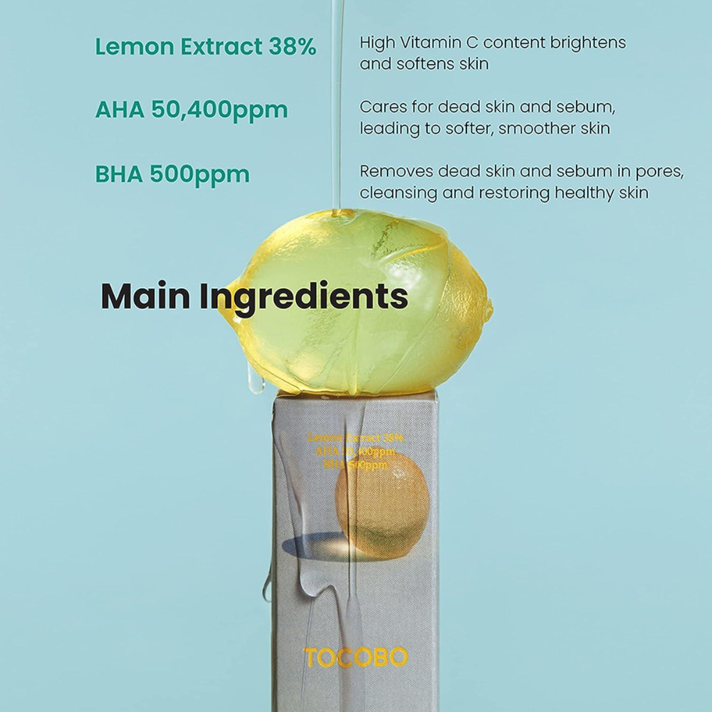 TOCOBO - AHA BHA Lemon Toner [150ml]