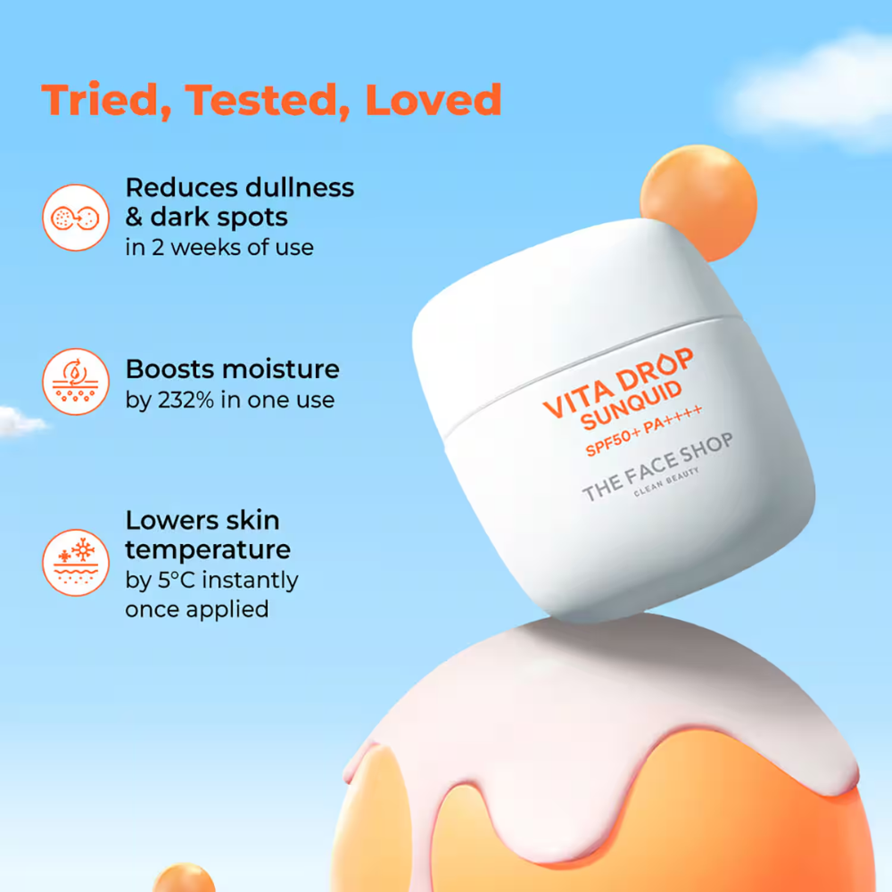 THE FACE SHOP - Vita Drop Sunquid [50ml]