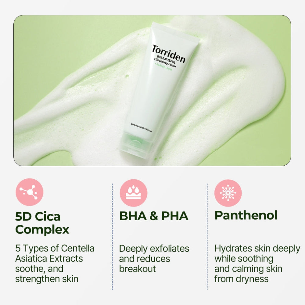 TORRIDEN - Balanceful Cleansing Foam [150ml]
