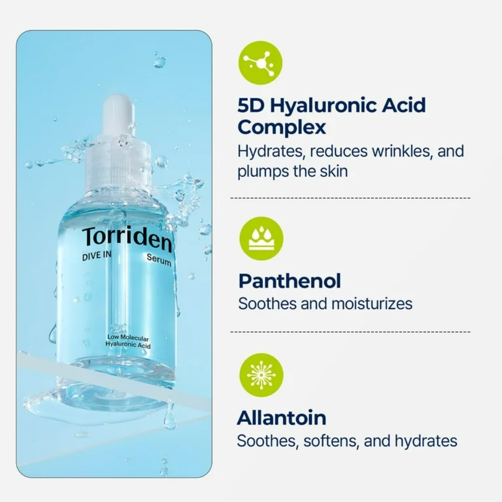 TORRIDEN - DIVE-IN Low Molecule Hyaluronic Acid Serum [50ml]