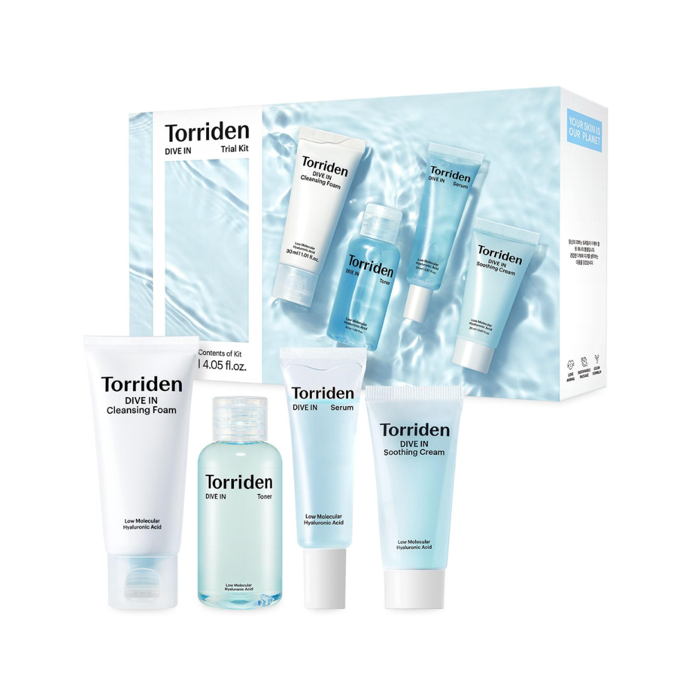 TORRIDEN - DIVE-IN Low Molecular Hyaluronic Acid Trial Kit [4pcs - 1 kit