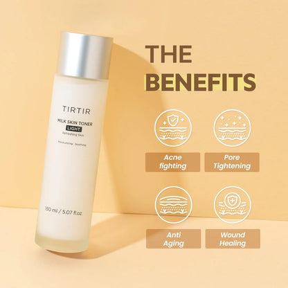 TIRTIR - Milk Skin Toner Light [150ml]