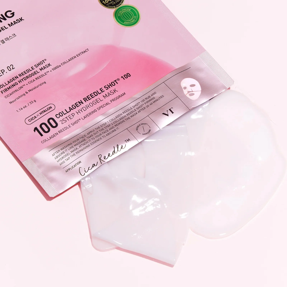 VT - Collagen Reedle Shot 100 2-Step Hydrogel Mask [34.5g]