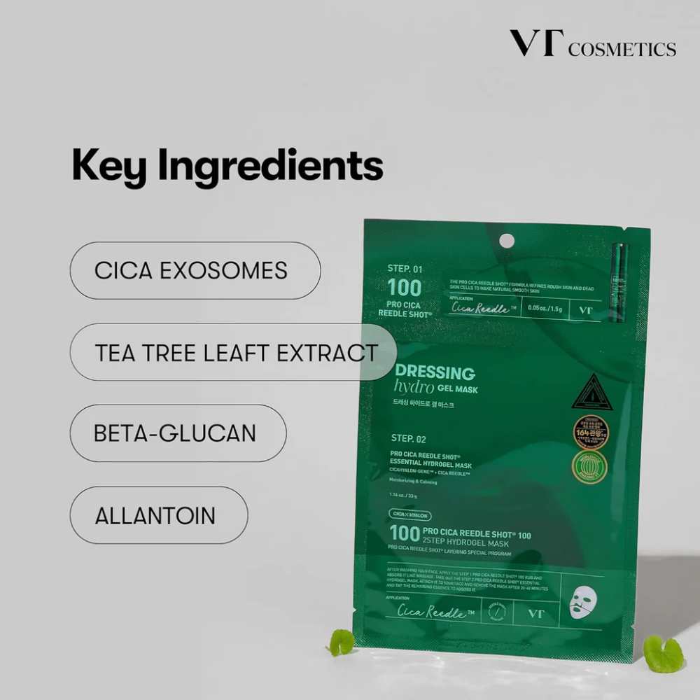 VT - Pro Cica Reedle Shot 100 2-Step Hydrogel Mask [34.5g]