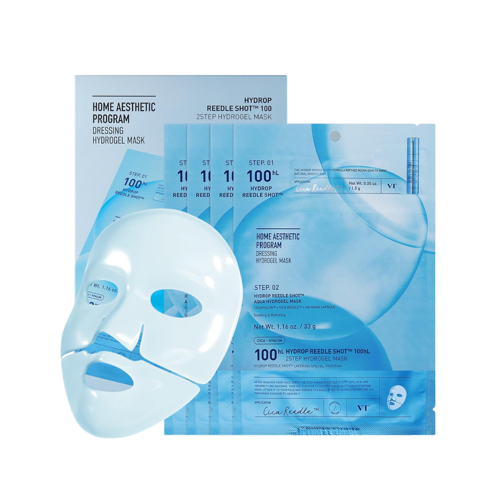 VT - Hydrop Reedle Shot 100 2-Step Hydrogel Mask [34.5g]