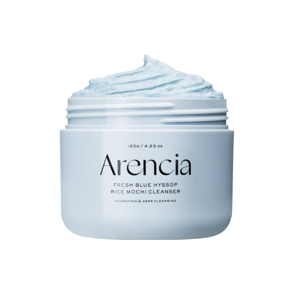 ARENCIA - Fresh Blue Hyssop Rice Mochi Cleanser [120g]