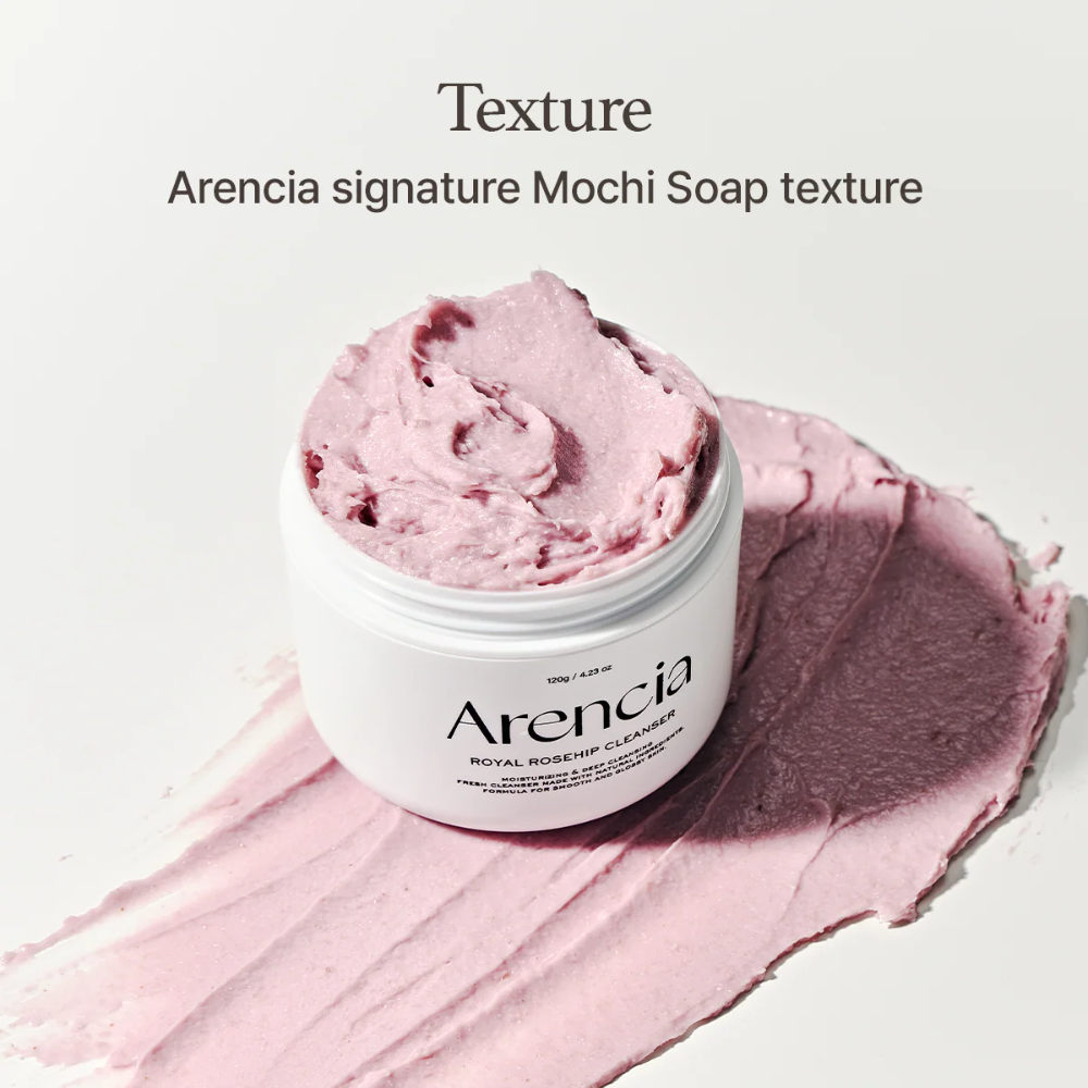 ARENCIA - Fresh Rosehip Rice Mochi Cleanser [120g]