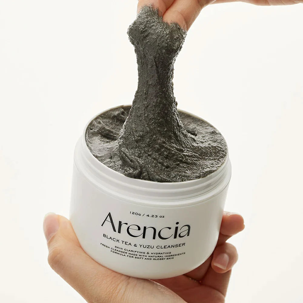 ARENCIA - Black Tea Rice Mochi Cleanser [120g]