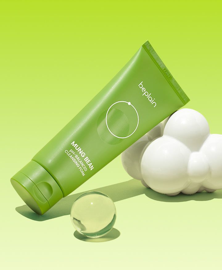BEPLAIN - Mung Bean Ph-balanced Cleansing Foam [160ml]