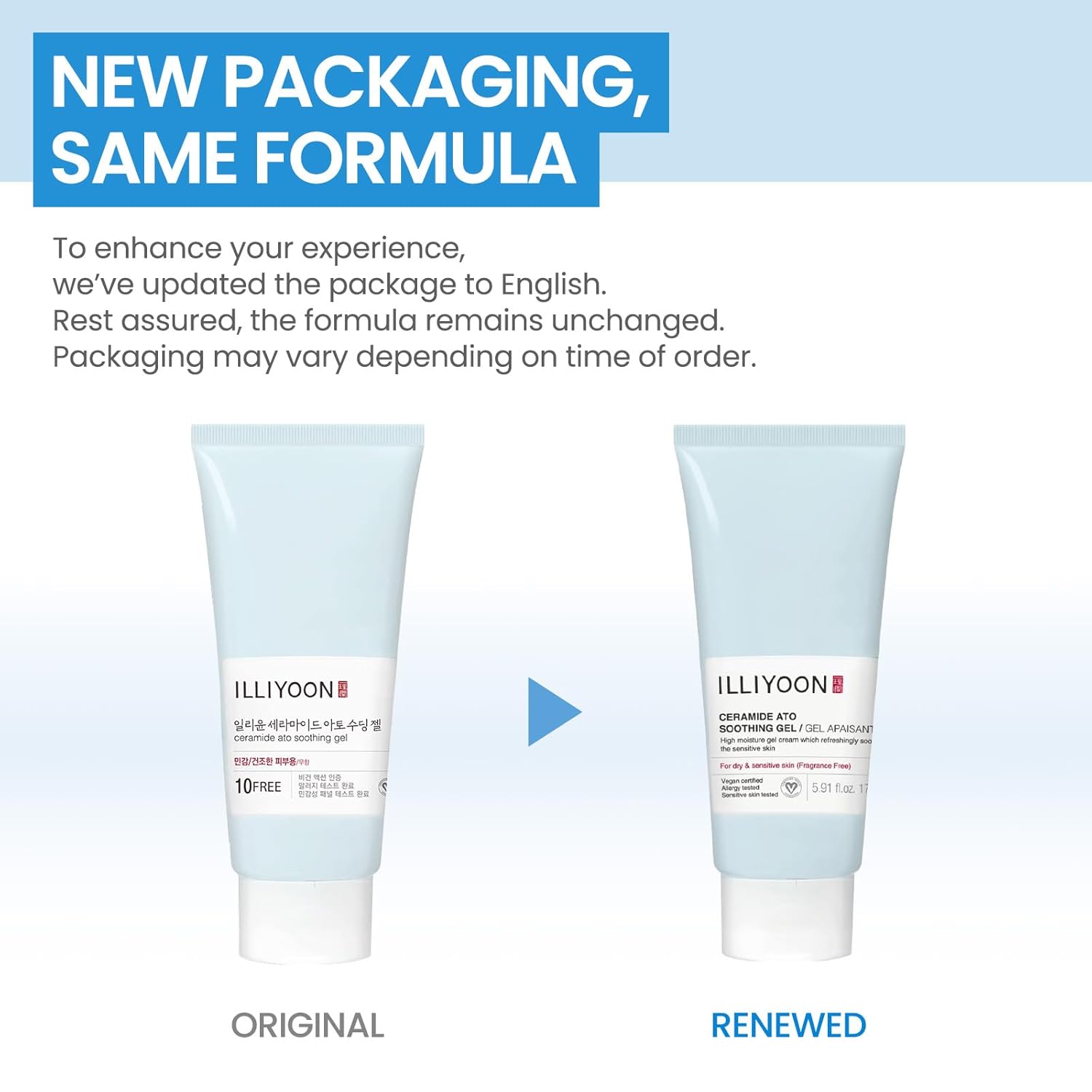 ILLIYOON - Ceramide Ato Soothing Gel [175ml]