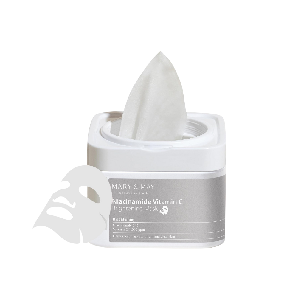 MARY&MAY - Niacinamide Vitamin C Brightening Mask [30 sheets]